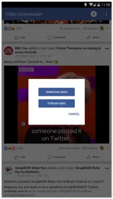 Video Downloader for Facebook android App screenshot 3