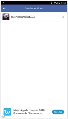 Video Downloader for Facebook android App screenshot 6